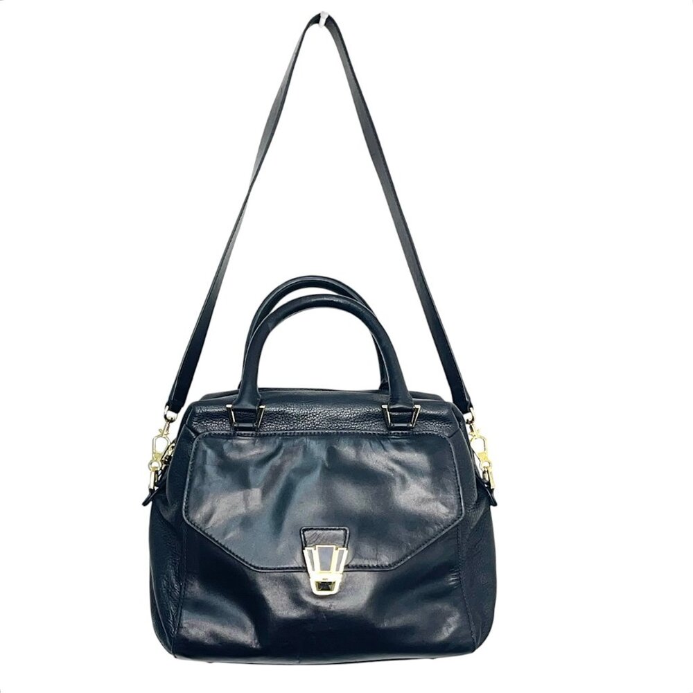 Henri Bendel Black Satchel Bag